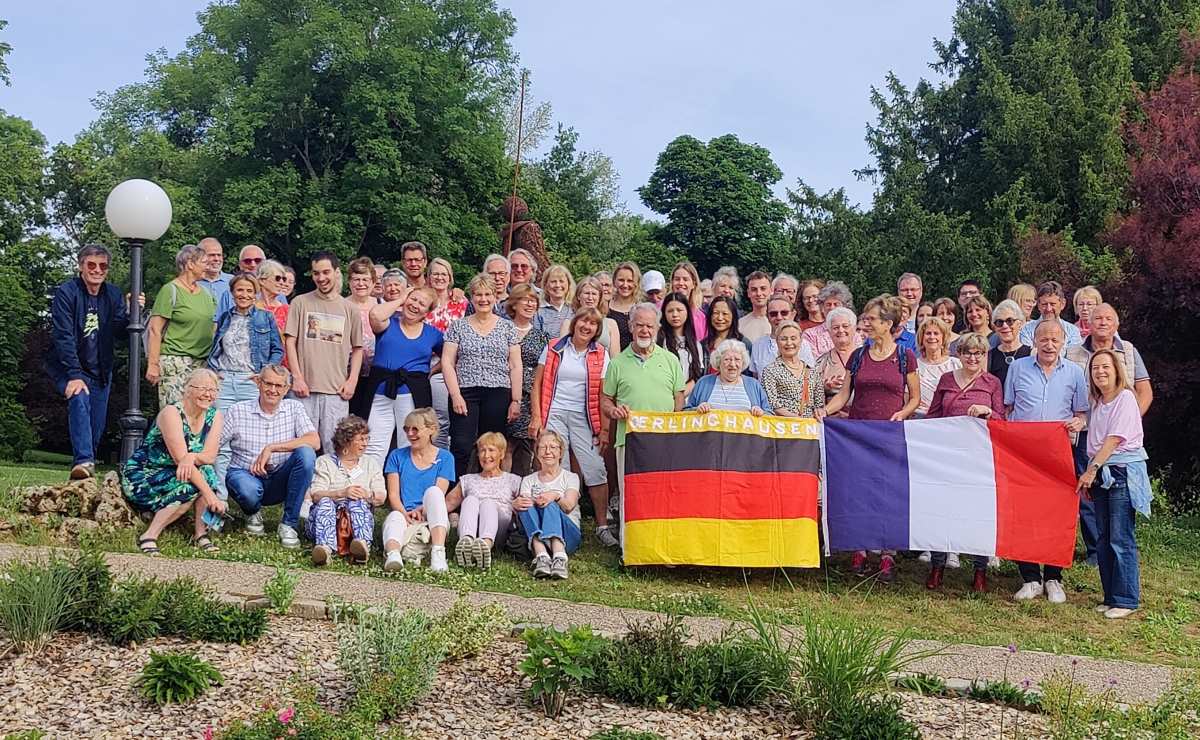 Accueil de nos amis allemands ascension 2025 - Association ARIV